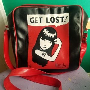 Emily The Strange Faux Leather Purse